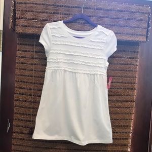 Cute J.Khaki NWT Girls White Dress Size Small